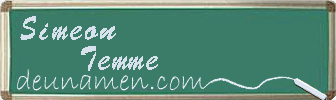 Simeon Temme Visitenkarte